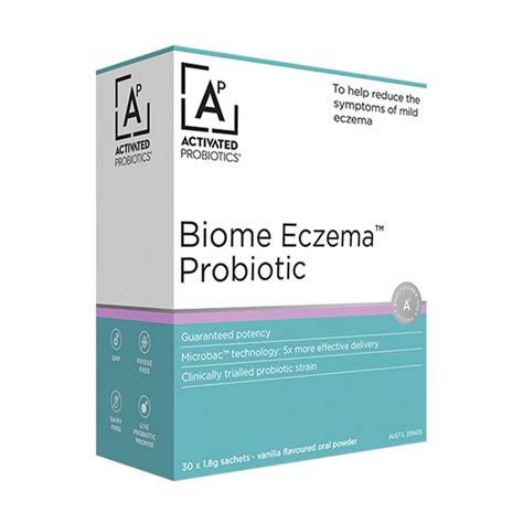 probiotics for eczema in adults.